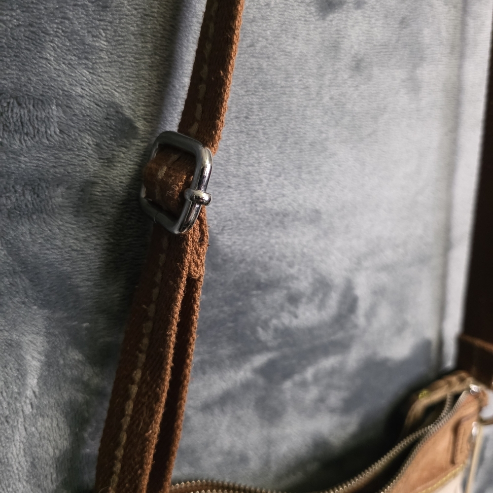 The Sak Cream and Brown Crossbody Bag - Picture 6 of 13